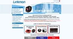 Desktop Screenshot of linkman.it